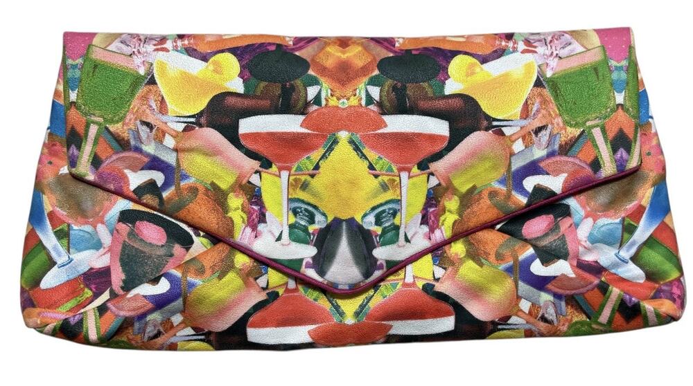 AVAF x Maria Brito Clutch Handbag Multicolor NYC Pop Streetwear Artsy Festival